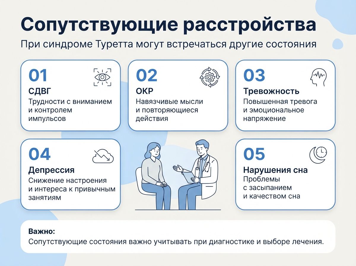 Лечение синдрома Туретта в Крымске инфографика